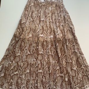 Free Press- Stunning Cheetah Print High Waist Skirt